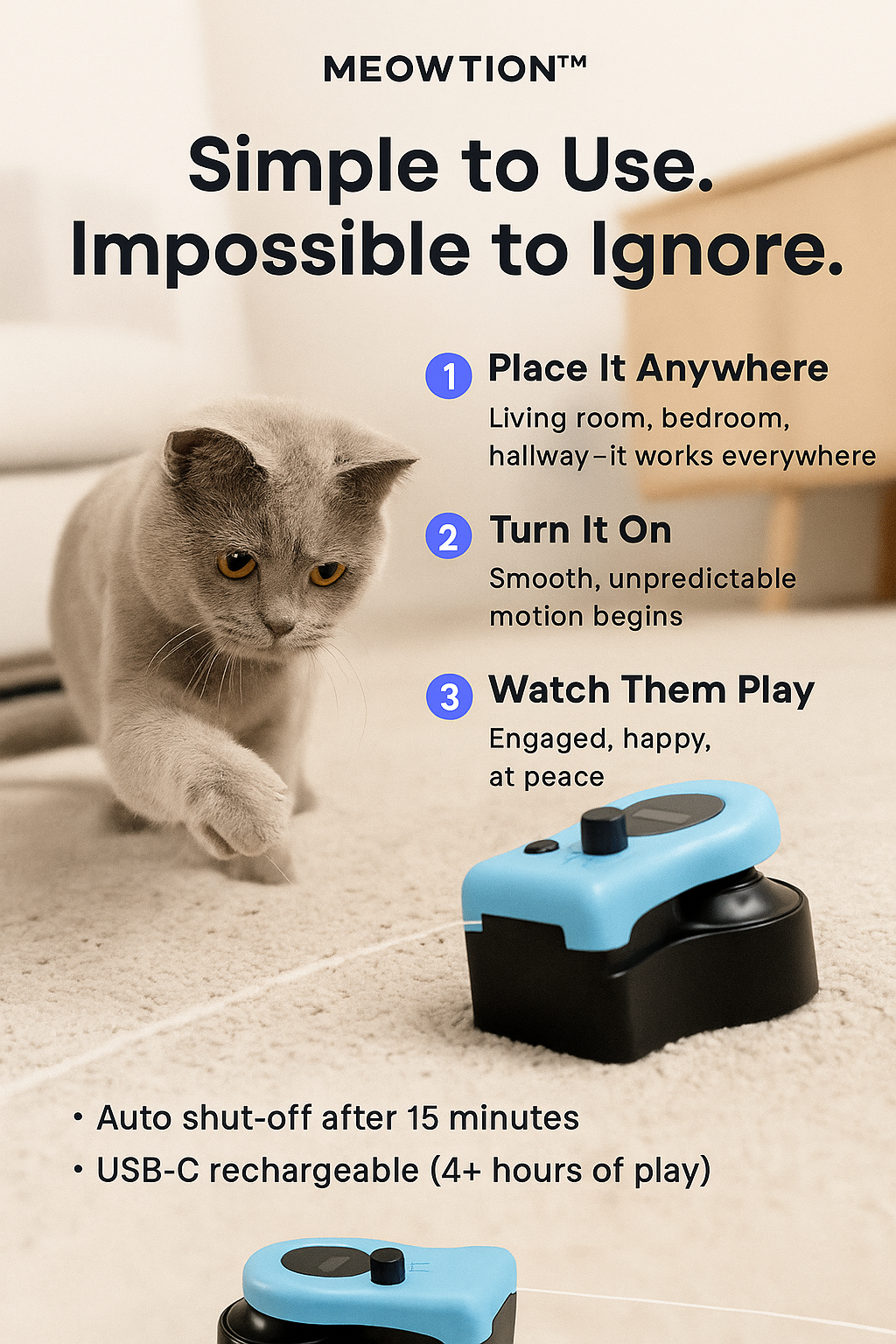 MEOWTION Interactive Toy