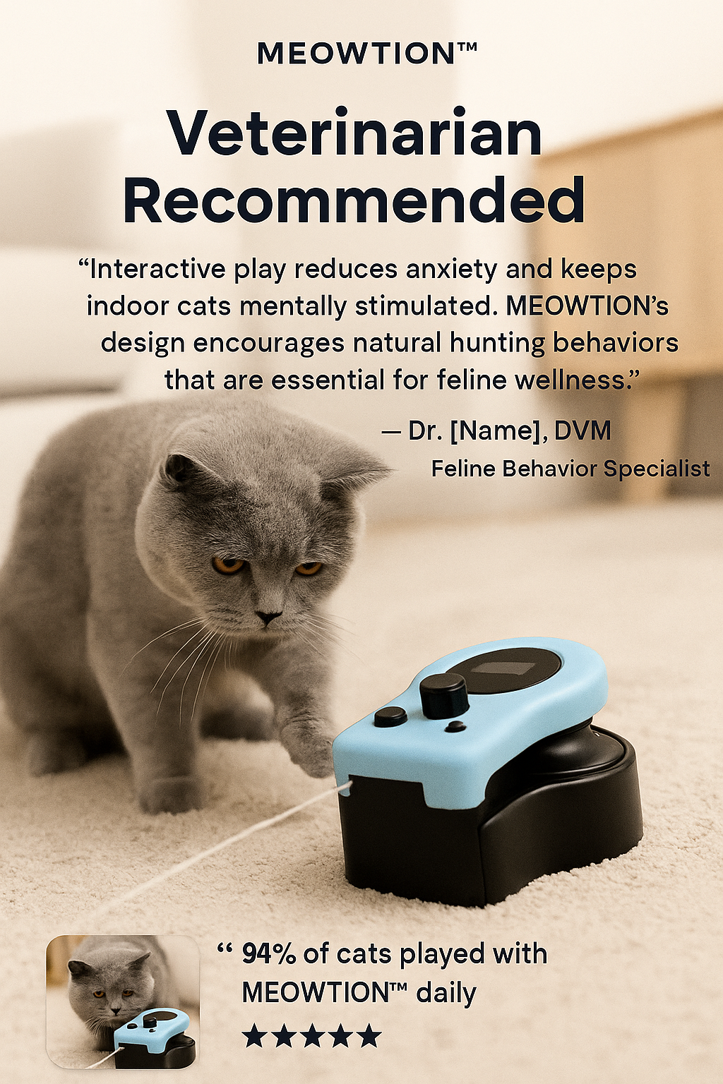 MEOWTION Interactive Toy